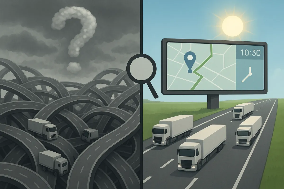 TMS-Transparenz in Deutschland: Warum 55% der Unternehmen bei Lieferzeitprognosen versagen und wie Sie es richtig machen