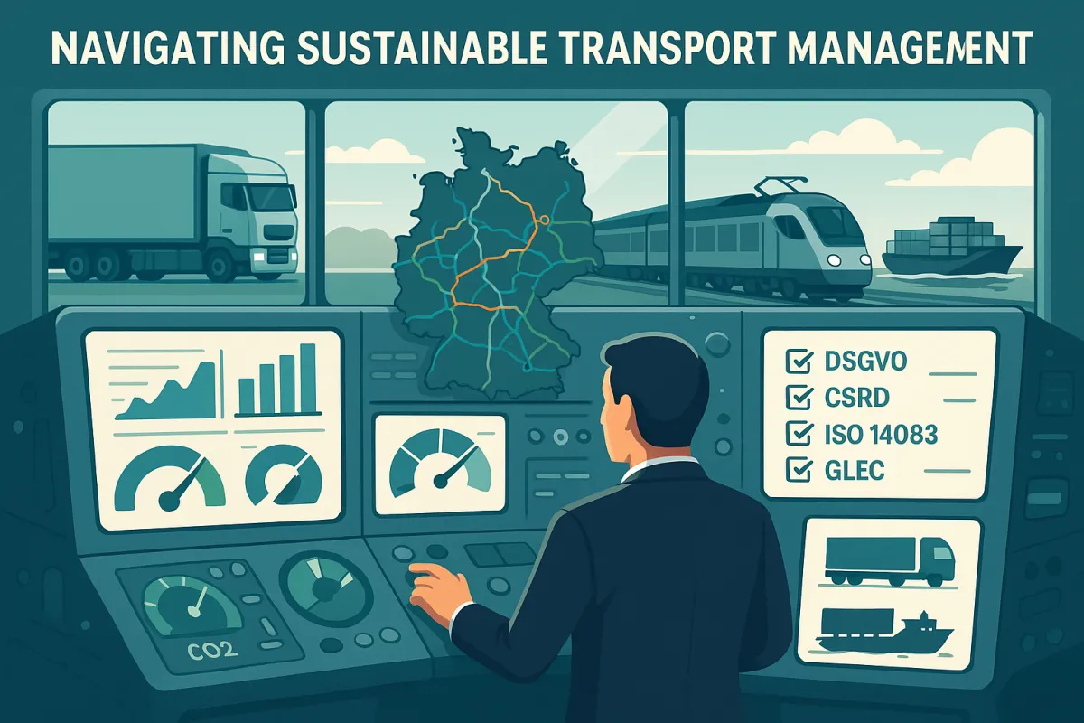 TMS-Auswahl für CSRD-Compliance: Wie deutsche Unternehmen 2025 nachhaltigkeitsberichtsfähige Transportlösungen implementieren