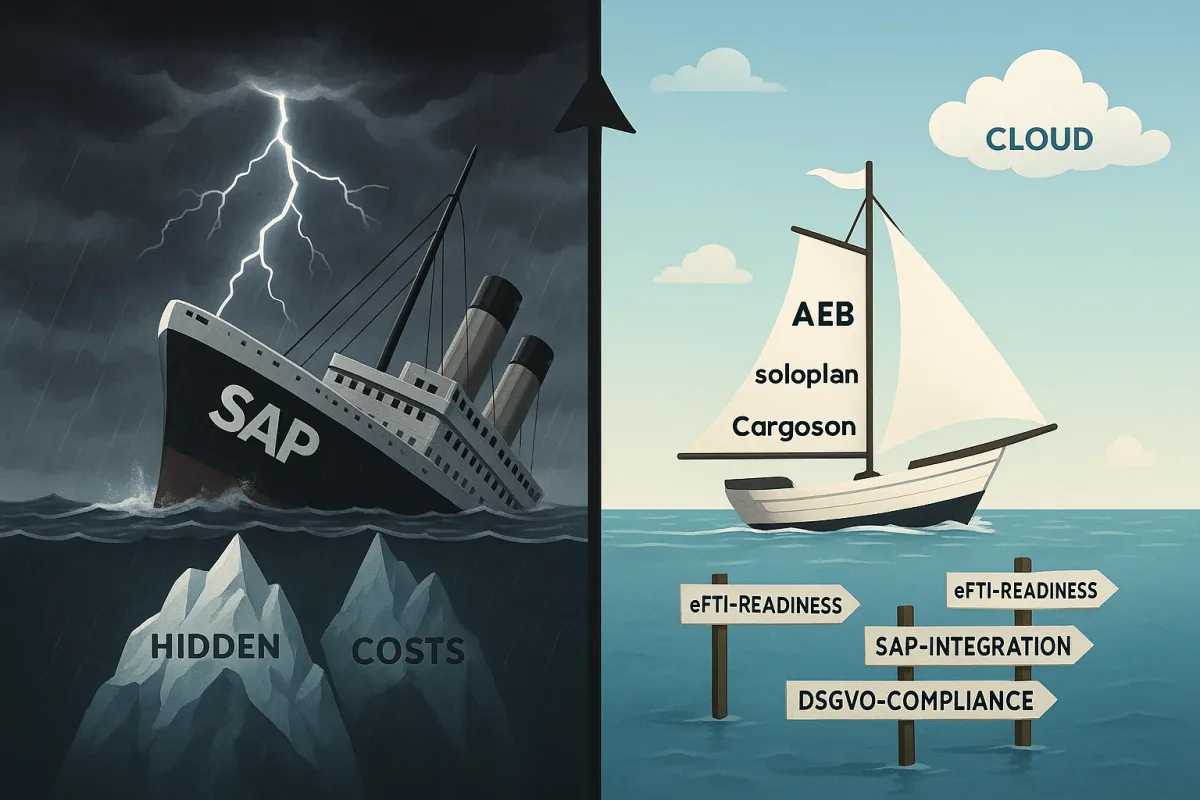 TMS-Implementierung in Deutschland: Versteckte Kosten von €50.000+ vermeiden - SAP-Integration richtig kalkulieren