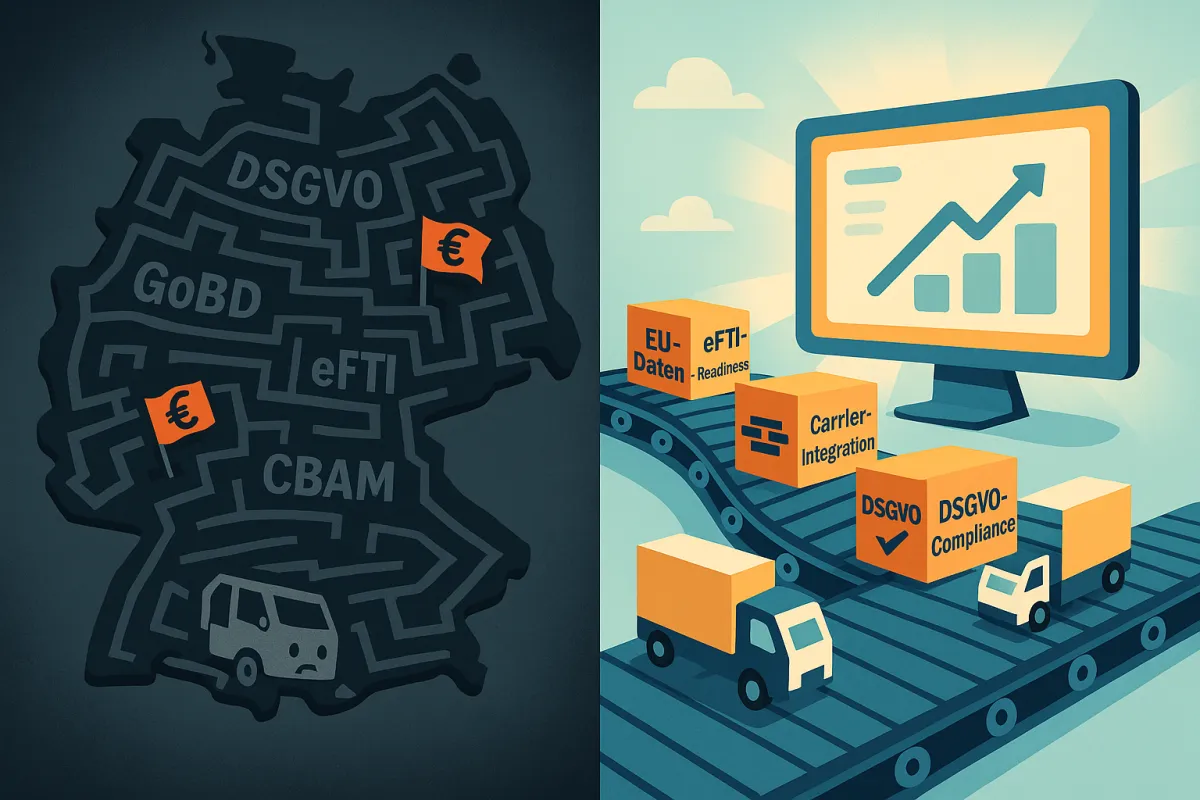 TMS-Anbieterauswahl Deutschland 2026: Wie Sie versteckte Compliance-Kosten von €200.000+ vermeiden und trotz Marktkonsolidierung die richtige Transportmanagementsoftware finden