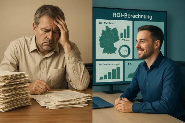 AI-TMS ROI richtig berechnen: Warum deutsche Unternehmen bei KI-Investitionen in der Transportlogistik 60% Potenzial verschenken